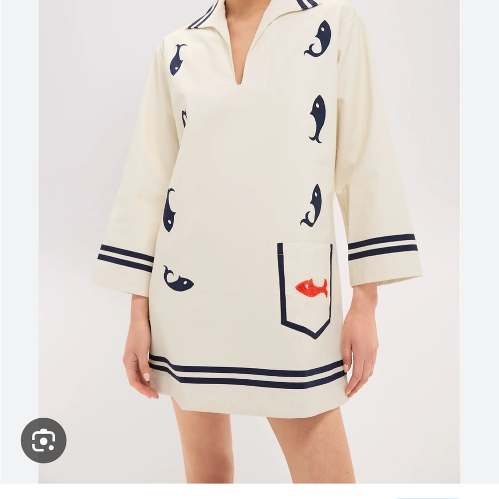 Alemais Marine Tunic Dress